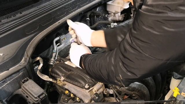 Hyundai creta замена свечей 130к