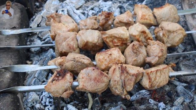 А в субботу у нас были шашлыки!