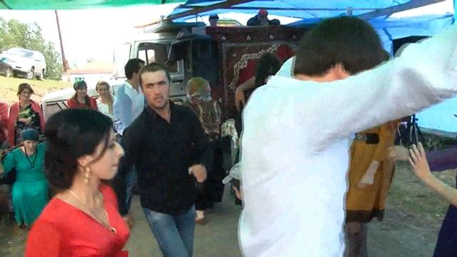 Даргинская свадьба в селе. Дагестан