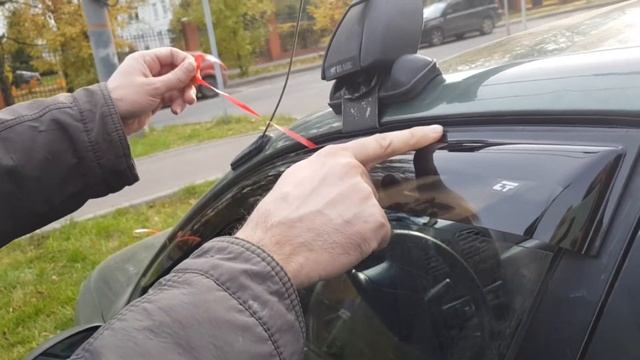 Как клеить Дифлекторы Ветровики на Автомобиль