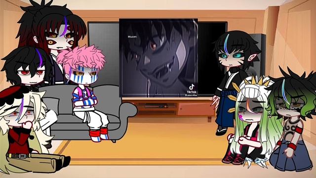Muzan/Uppermoons react to Nezuko conquering the sun (4/4-final part)