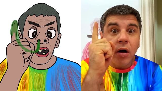 Nastya and Stacy play with edible makeup funny drawing meme l Like Nastya