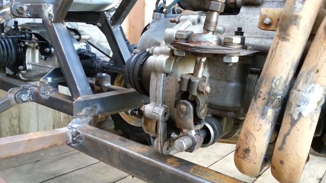 Как сделать самодельный квадроцикл из оки