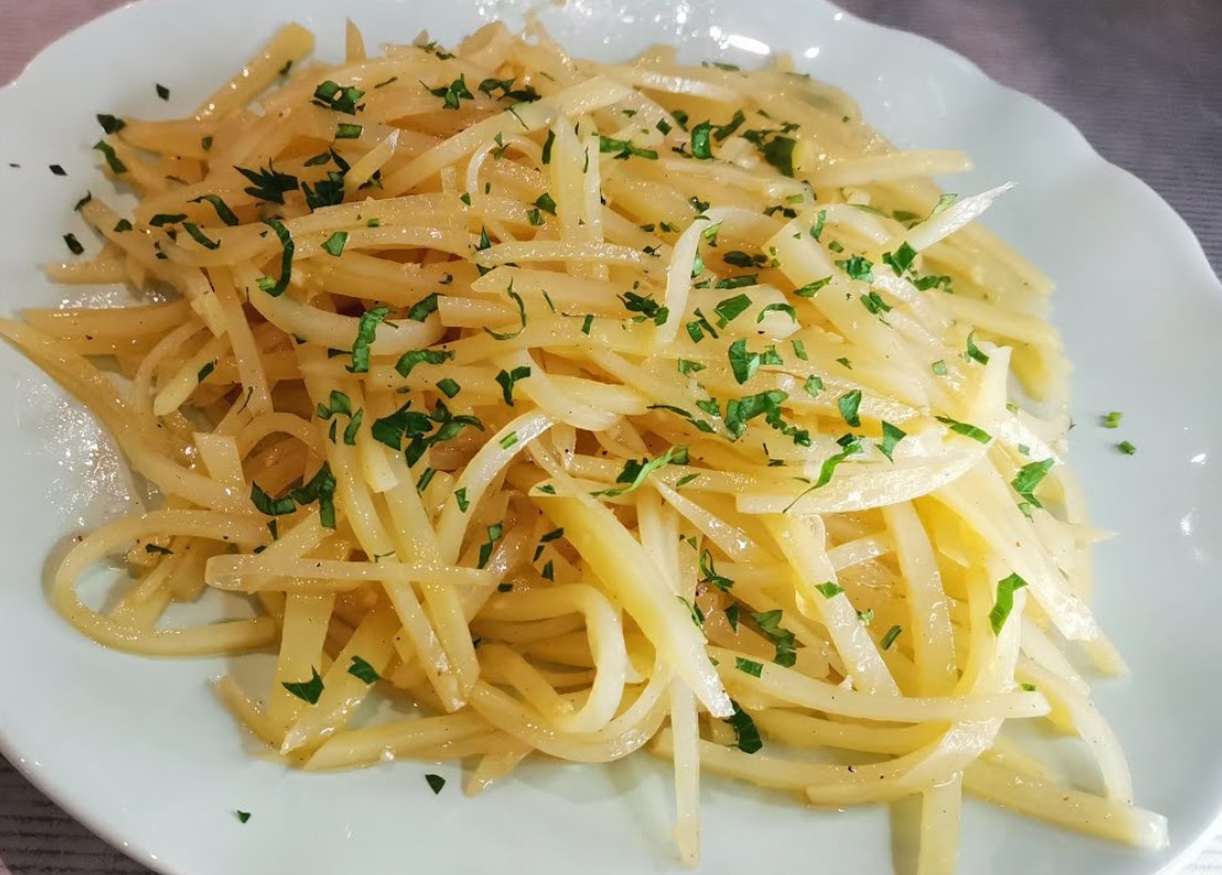КАРТОФЕЛЬ ПО КОРЕЙСКИ КАМДИ-ЧА! Рецепт картофеля Камди-ча. Маринованный картофель