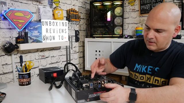 MSI B550M Pro VDH Wifi USB BIOS Button Flash Guide