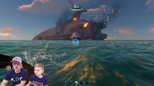 SUBNAUTICA Игра симулятор выживания под водой на Океанической планете