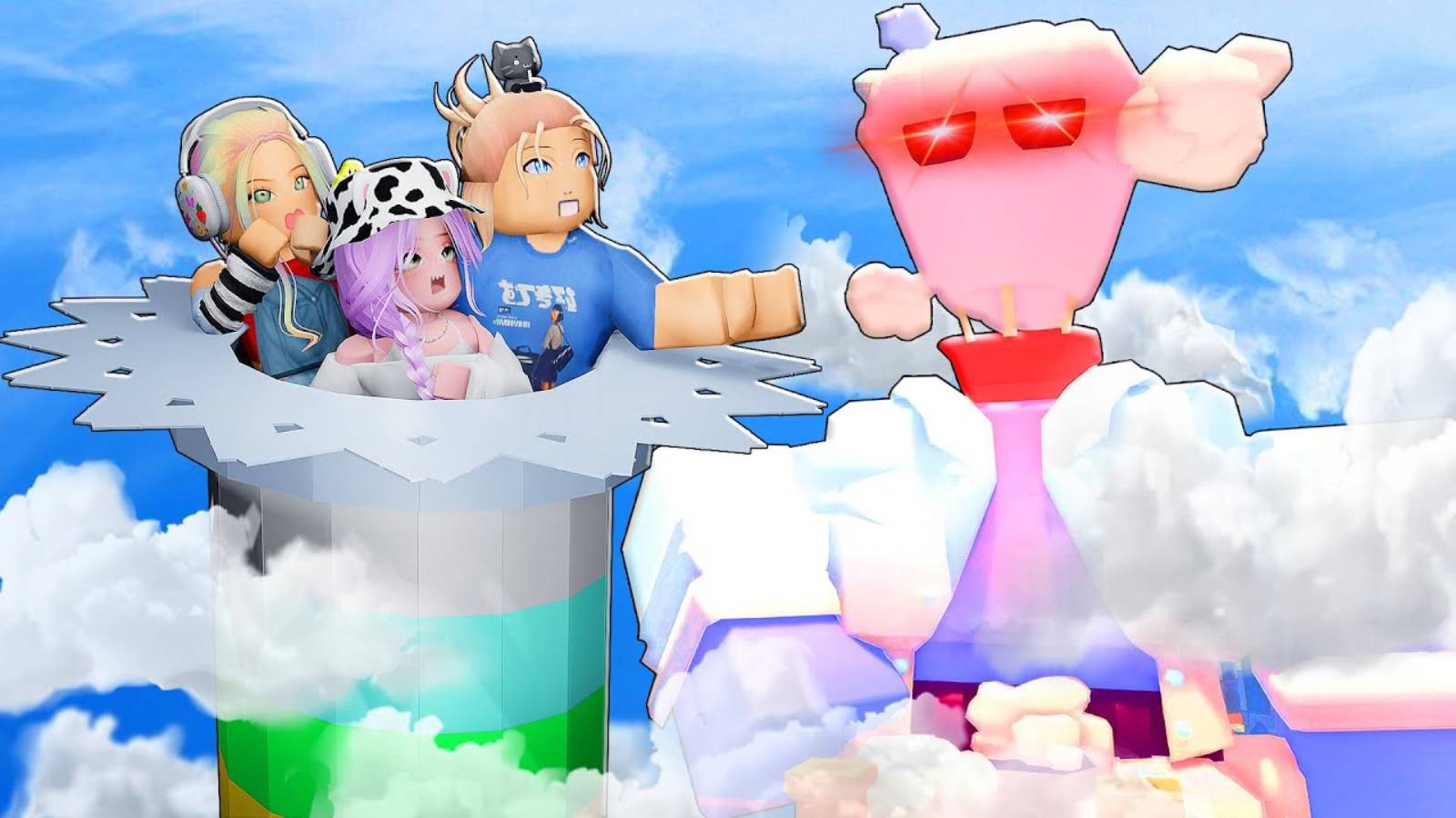 ПРОШЛИ НЕБЕСНЫЙ ТАВЕР С БОССОМ! ЛУЧШИЙ ТАВЕР РОБЛОКСА. Roblox