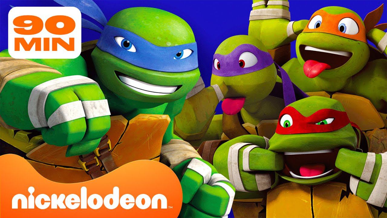 Черепашки-ниндзя | Леонардо старший брат 60 минут подряд | Nickelodeon Cyrillic