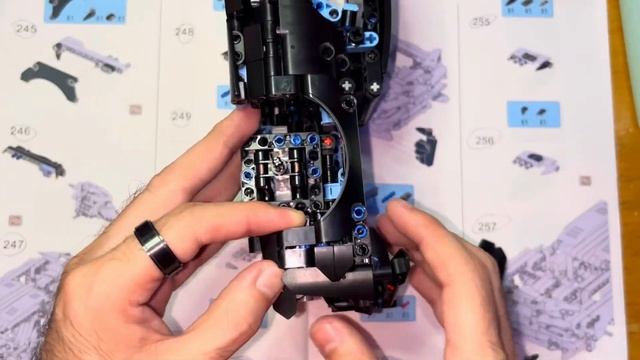 Armando auto deportivo tipo lego, cyberpunk lam 1:14
