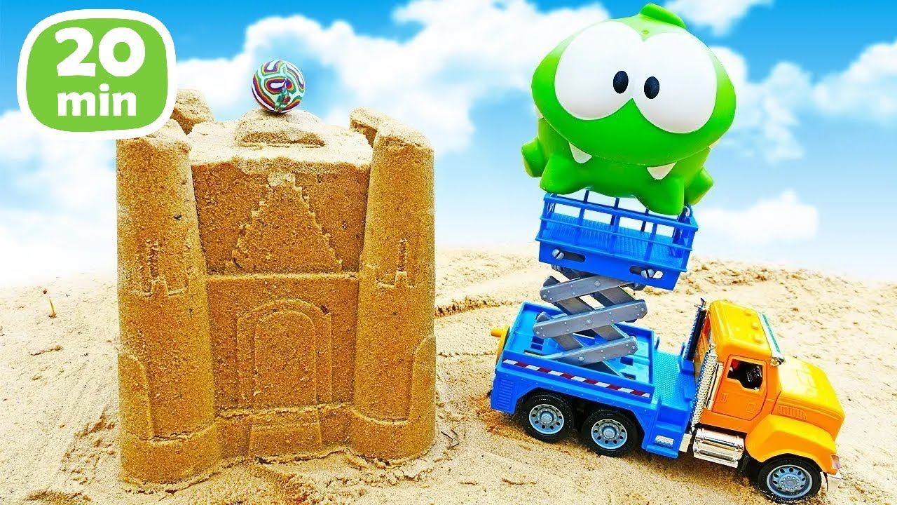 Ам Ням в поиске конфет и многое другое! Игры и развивающее видео про игрушки Om Nom