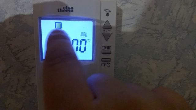 Меняем режим на котле Elsotherm B23Fi/Kiturami