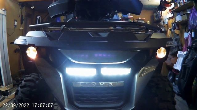 Linhai-Yamaha m550l. Начало эксплуатации