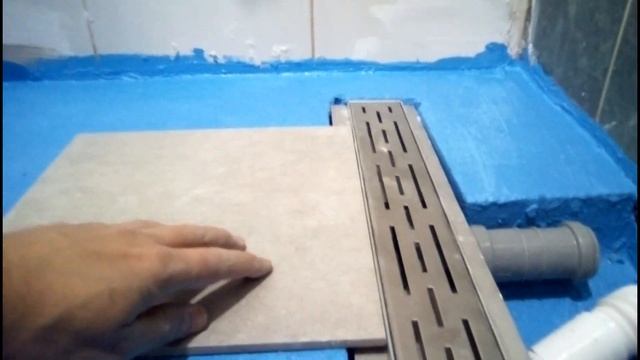 Как установить трап в душевом поддоне