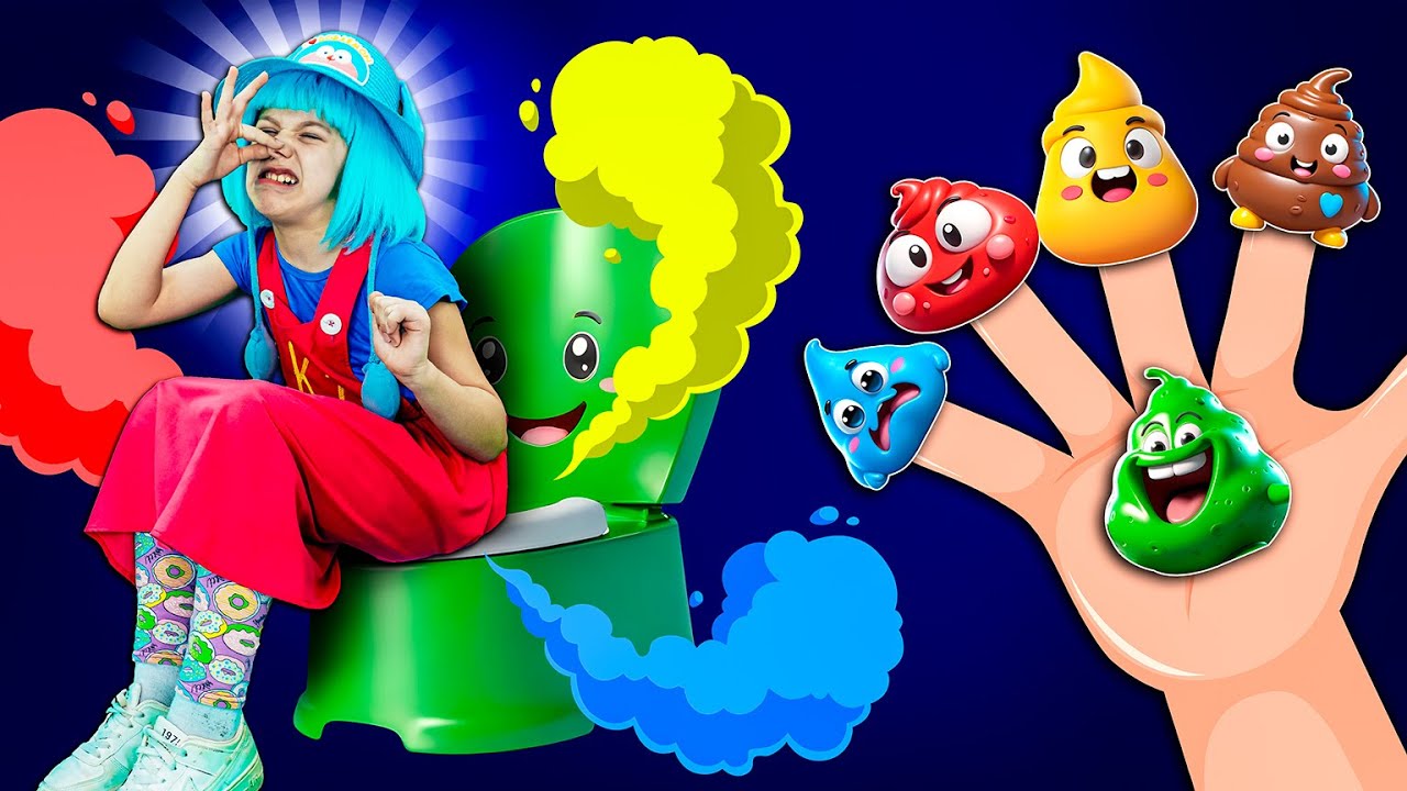 Colored Poo, цветная песня Poo | Детские рифмы и детские песни от Tutti Frutti
