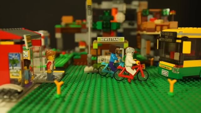 Лего НУБику и БОРЬКЕ Не Везёт в МАЙНКРАФТЕ - Lego Animation