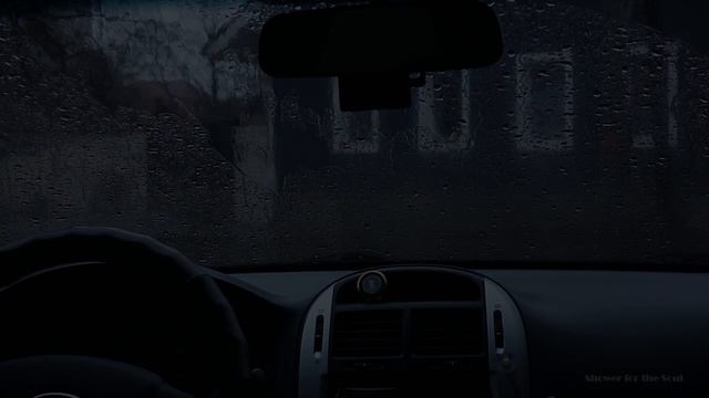 Шум дождя в машине, для крепкого сна, учебы и расслабления. 8 часов. ASMR