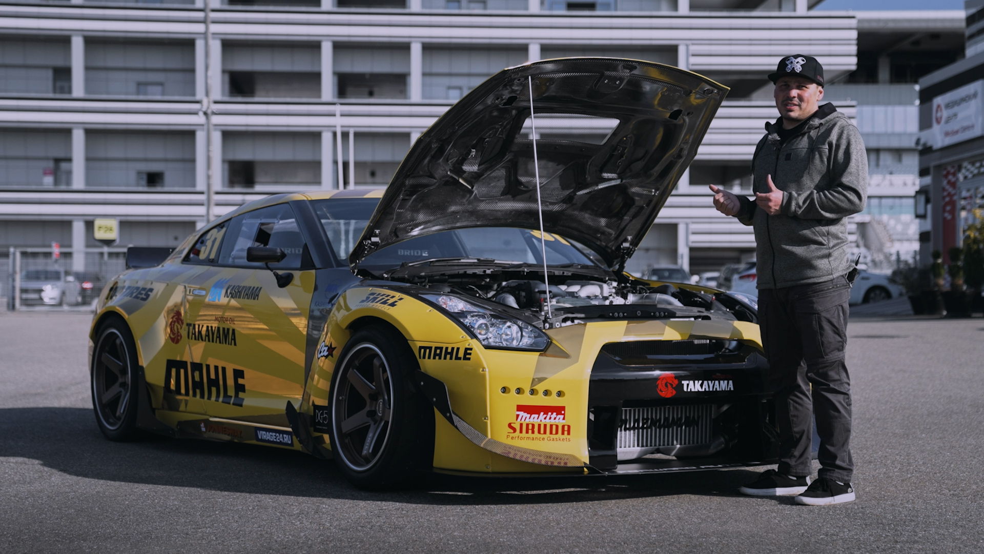 ГОЧА и ЦАРЬ тестируют GTR для дрифта