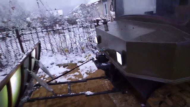 Самодельный гусеничный вездеход