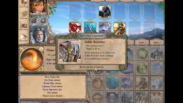 BEST CARD GAME: SPECTROMANCER PC GAMEPLAY