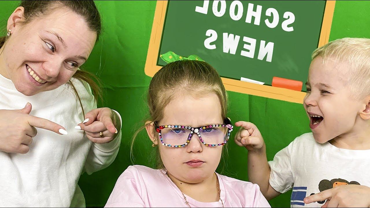 Лера и школьные истории Весёлые истории Леры и друзей