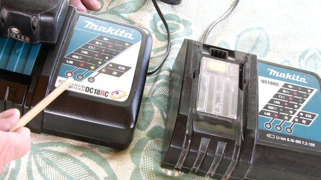 Новое и Старое зарядное устройство Makita DC18RC, в чём разница?
