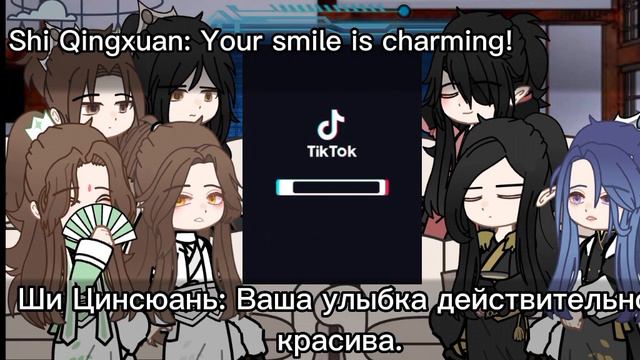 /Tgcf react to Xie Lian "1/?"/БН реакция на Се Ляня"1/?"/ рус.англ./