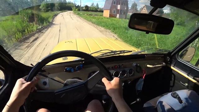 1974 УАЗ-469 Тест драйв от первого лица