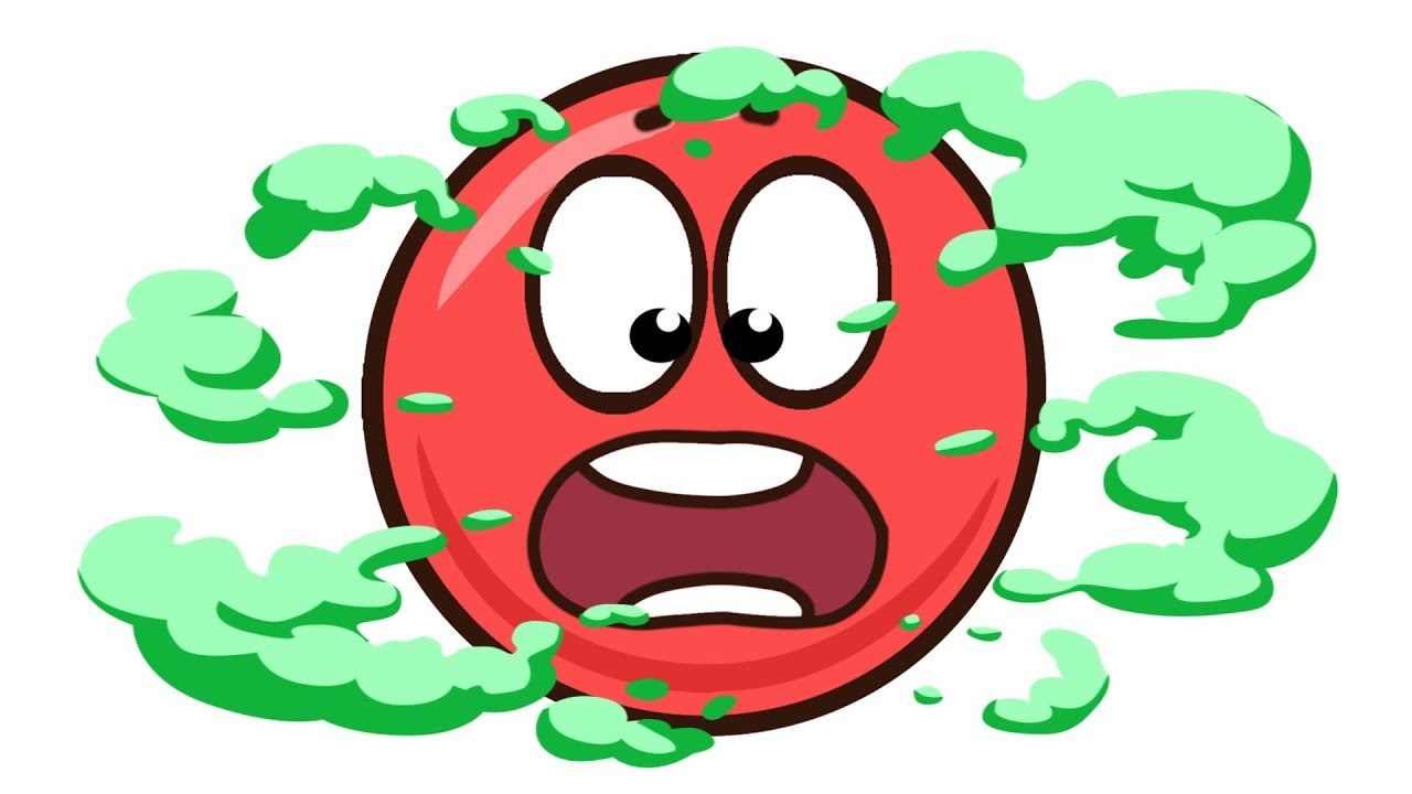 КРАСНЫЙ ШАР против Черного КВАДРАТА #9. ЧЕРНЫЙ ДЕНЬ ШАРИКА. Мультик про Red Ball 4