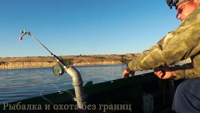 БОРТОВАЯ УДОЧКА Ловля леща на кольцо река Волга