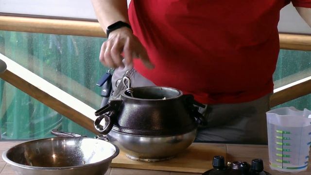 Перловка с тушенкой в афганском казане