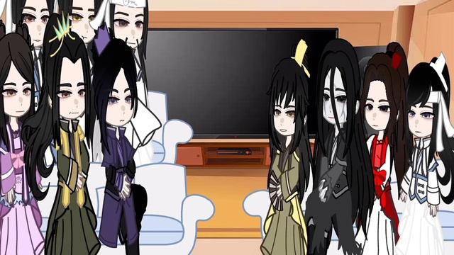 MDZS react to FemWei Wuxian as Furina/Реакция МДК на ФемВэй Ин это Фурина. НА ЗАКАЗ