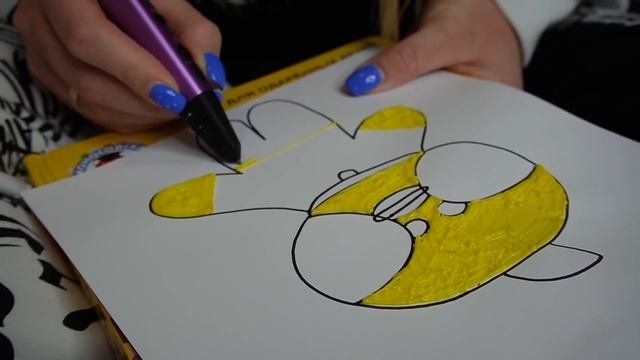 СДЕЛАЛИ УТКУ ЛАЛАФАН 3Д РУЧКОЙ! 24 ЧАСА НА ДИВАНЕ С КОТАМИ И СОБАКОЙ