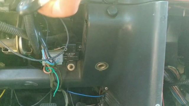 Включение вентилятора Ваз через ELM 327