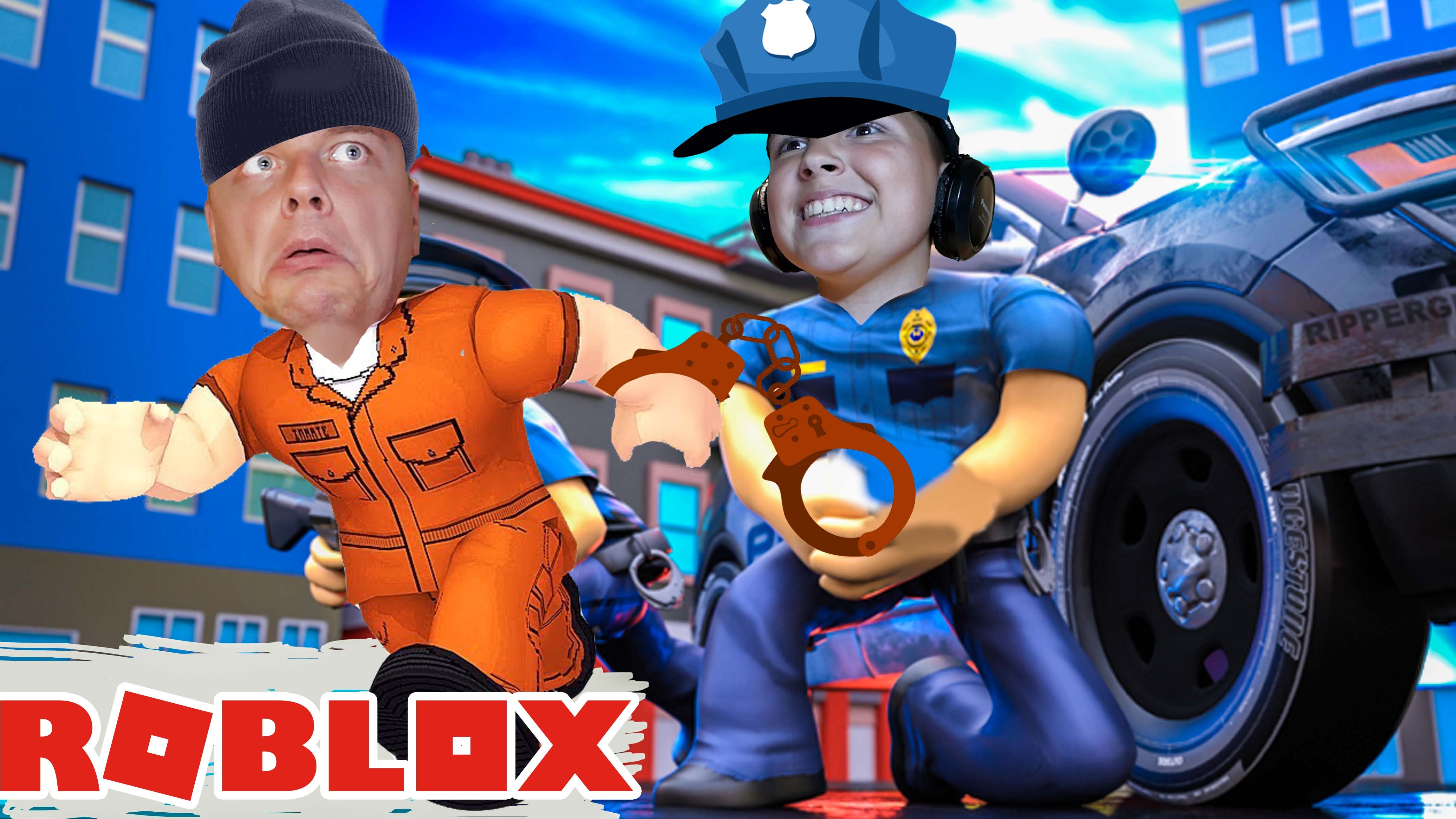 Как АРЕСТОВАТЬ Преступников в ROBLOX Полиция