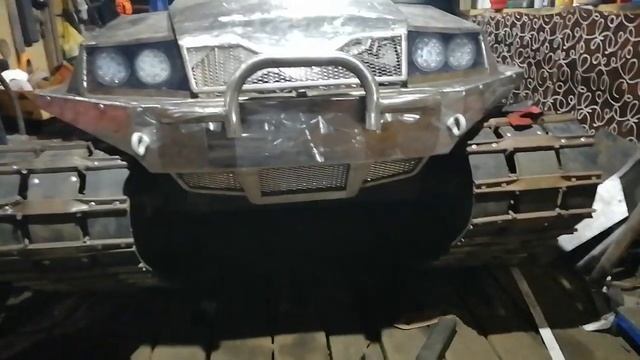 Вездеход на гусеницах своими руками!