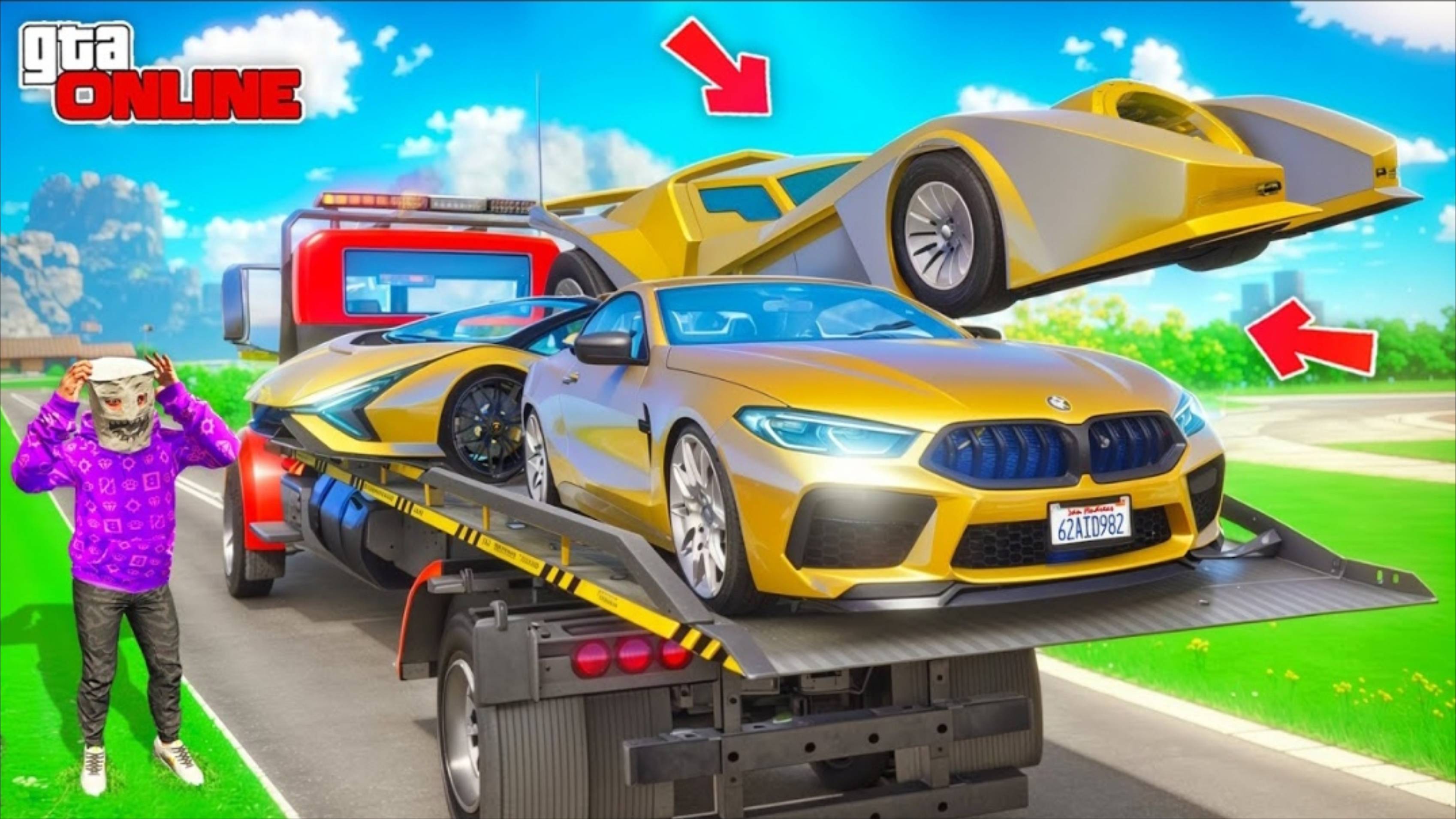 ЗАТРОЛИЛ И УГНАЛ СУПЕР-ТАЧКИ В GTA 5! БИТВА ЭВАКУАТОРОВ В ГТА 5 ОНЛАЙН | НАШЕЛ 3 МАШИНЫ