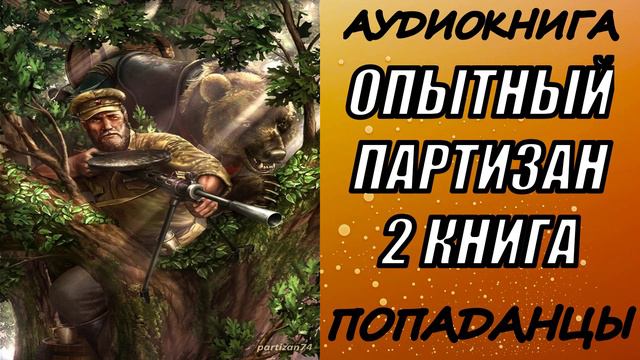 АУДИОКНИГА. ПОПАДАНЦЫ "ОПЫТНЫЙ ПАРТИЗАН 2" 2 КНИГА
