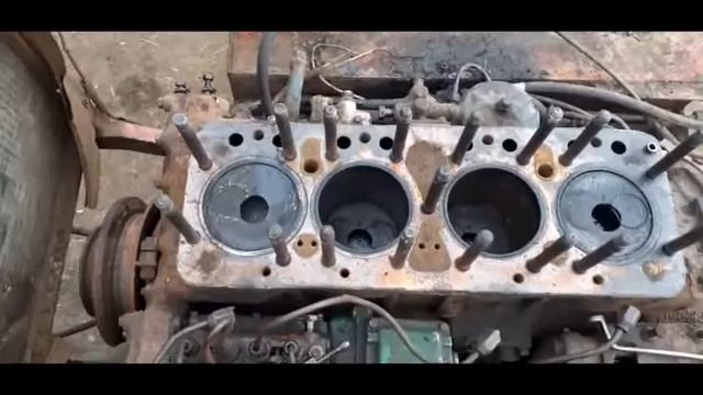 Разборка и дефектовка двигателя СМД-22.