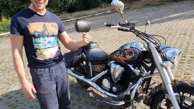 Мини-обзор Yamaha XVS 950 Midnight Star