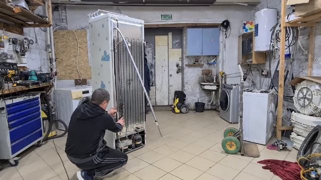 Не охлаждает верхняя камера, холодильное отделение. Замена испарителя в хол Атлант.