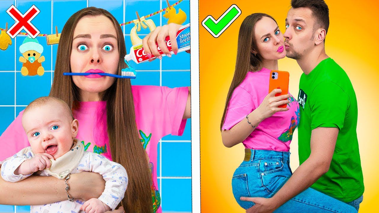 ЖИЗНЬ С РЕБЁНКОМ VS БЕЗ РЕБЁНКА! Какого стать родителями впервые?