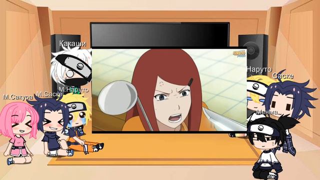 Реакция на Наруто| гача клуб| Gacha club| 7 команда|СасуНару| SasuNaru| Читать описание| 3 часть