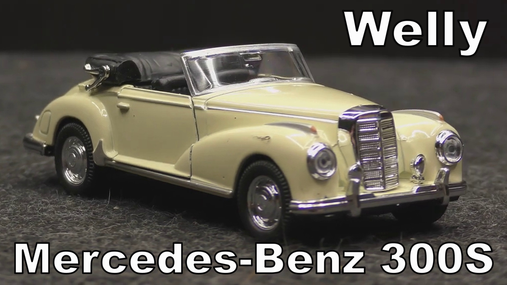 Mercedes-Benz 300S / Welly / Масштаб 1:36 коллекционная / Масштабная модель автомобиля