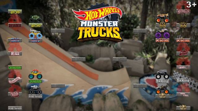 ГИГАНТСКАЯ ЛОВУШКА АКУЛ НА ОСТРОВЕ МОНСТР ГРУЗОВИКОВ Монстр грузовиков HotWheelsRussia 3_1080p