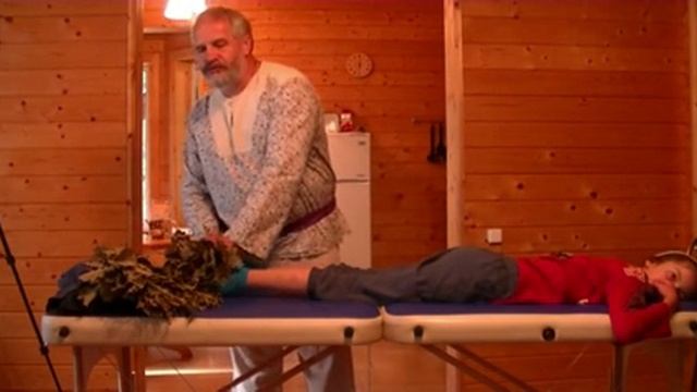 Ляхов Василий  на фестивале РОС правильное парение Русская баня. традиционное парение, как париться