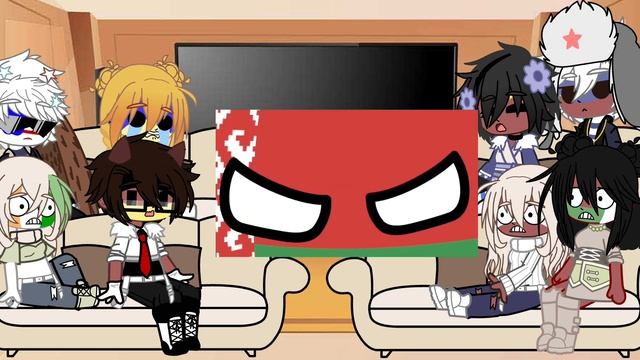 Реакция стран на countryballs/Country reactions to countryballs/~@ArtsAnimations~