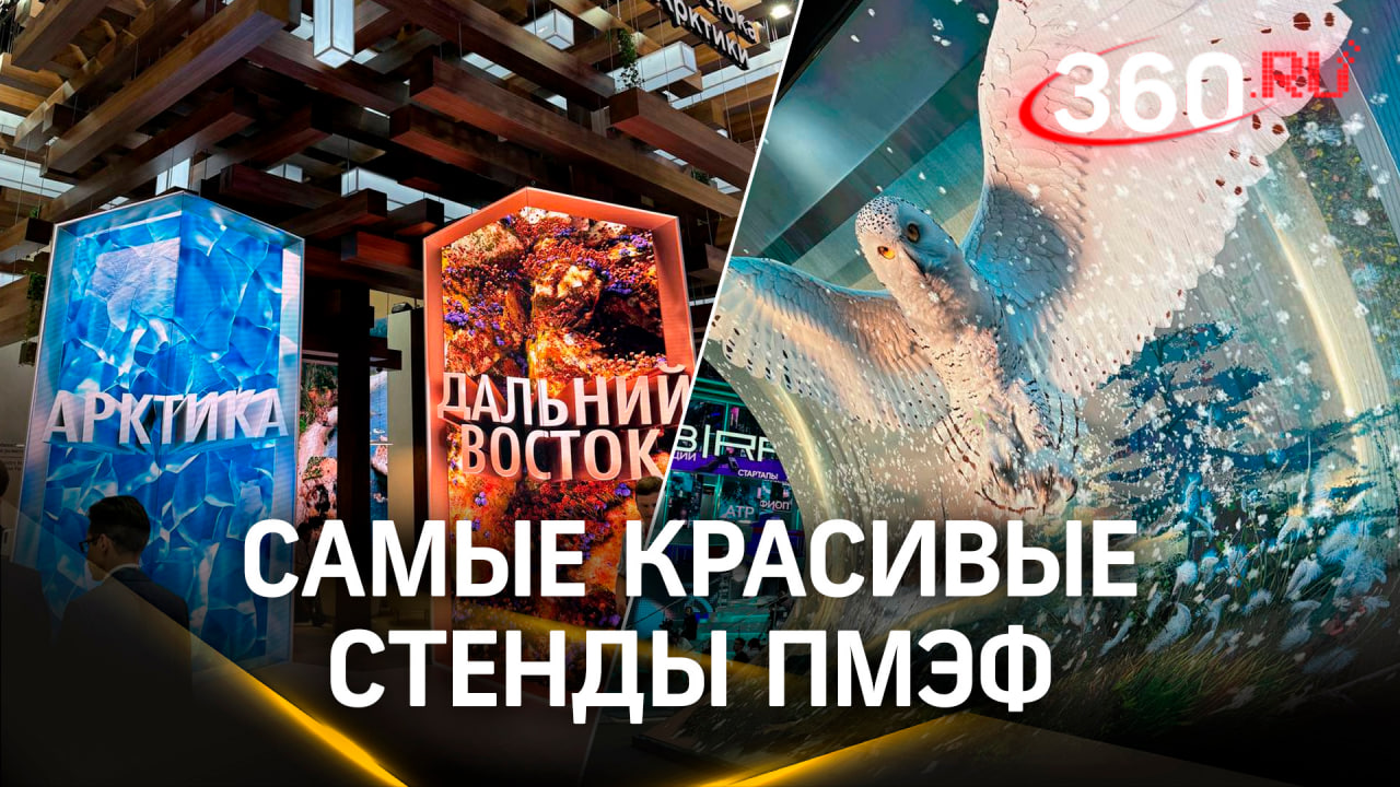 Самые красивые стенды ПМЭФ | ПМЭФ-2024