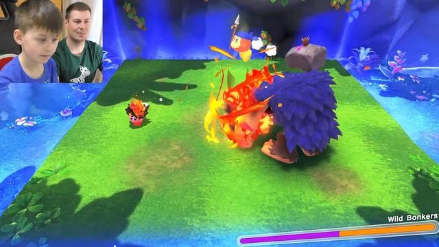 KIRBY ВСТРЕТИЛ ГОРИЛЛУ | ПРОХОЖДЕНИЕ KIRBY AND THE FORGOTTEN LAND Switch | Егор Играет - ИГРАЗАВР