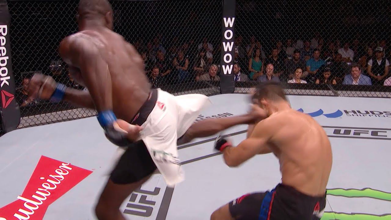 Лучшие нокауты ударом с разворота в истории UFC