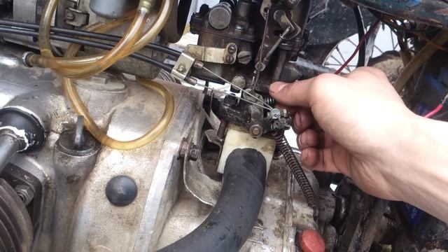 Урал с одним карбюратором от запорожца